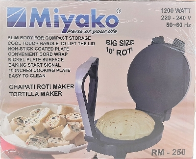 Picture of Miyako Electric Roti Maker RM-250 Big Size 10 inch(Multicolor)