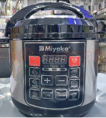 Picture of Miyako 5 Liter Electric Pressure Cooker EPC-502 With 8 Cooking Setup(Multicolor)