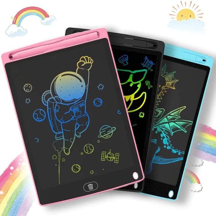 Picture of 12" LCD Writing Tablet Drawing Pad, Erasable E-writer, Office Writing Board, Digital Drawing Pad, Doodle Board(Multicolor)