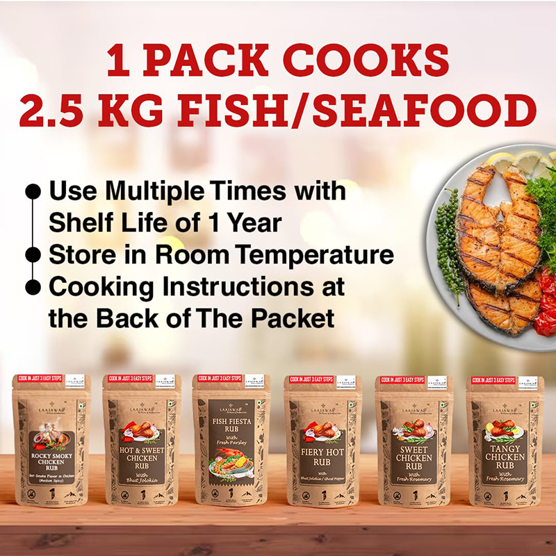 Picture of Fish fiesta rub -130gm
