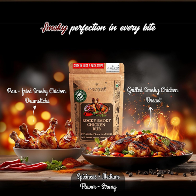 Picture of rocky smoky chicken rub -130gm