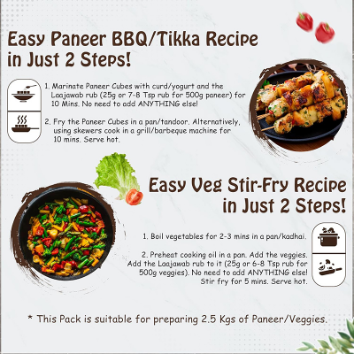Picture of paneer & vegetable barbeque rub -50gm
