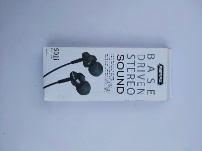 Picture of Remax RM 501 In-Ear Earphone Stereo Headset Metal Body - Black