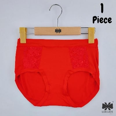 Picture of 1 Pieces 1 Color Loxicave Imported Premium Panty Stylish panty cotton panty comfortable panty flower print panty BAPA02 - Multicolor