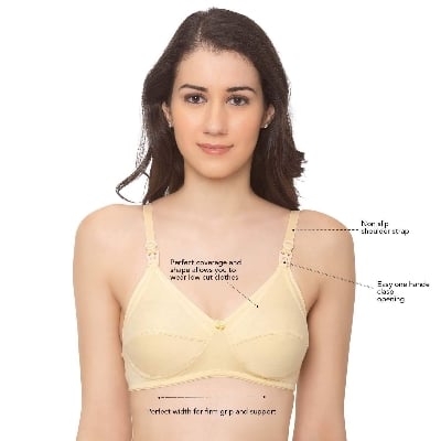 Picture of 2 Pack 2 Color Loxicave Maternity Bra UndBraMat01