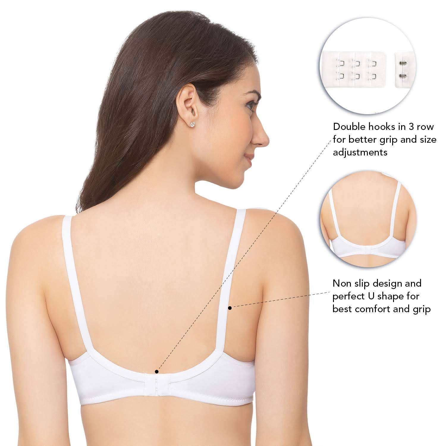 Picture of 3 Pack 3 Color Loxicave Maternity Bra UndBraMat01