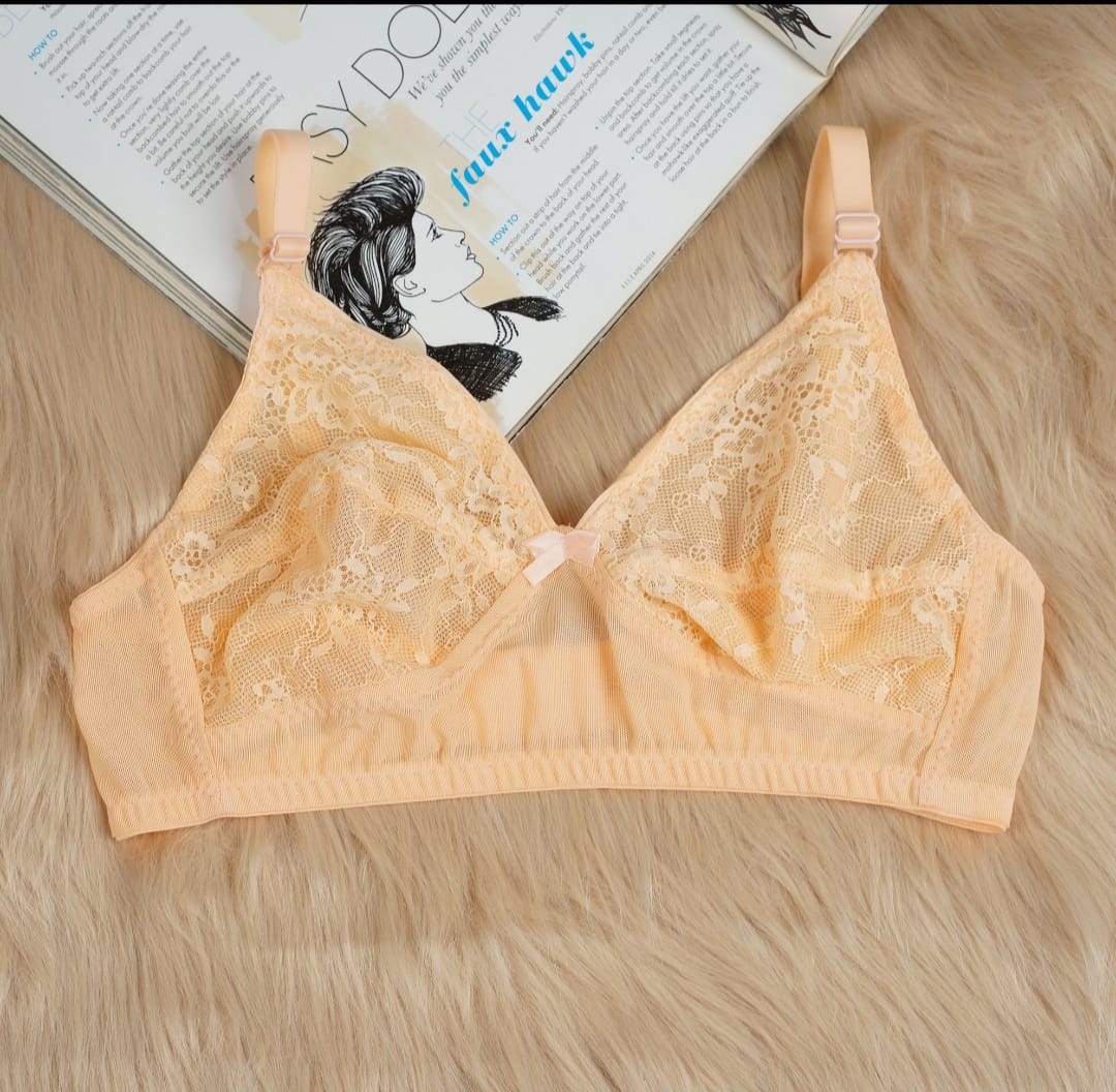 Picture of 4 peace premium AC net premium quality bra - Multicolor