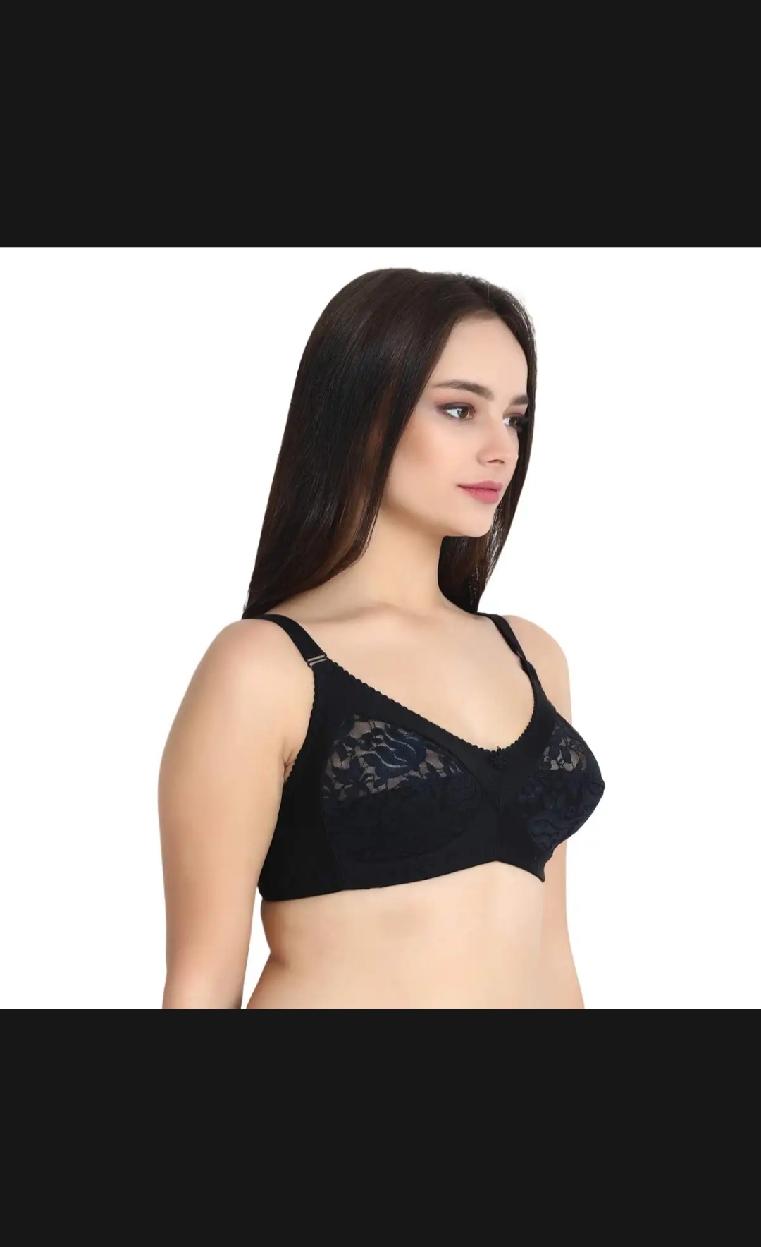 Picture of 2 peace soft premium quality cotton bra for women - Multicolor