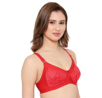 Picture of 2 peace soft comfortable  cotton bra - Multicolor
