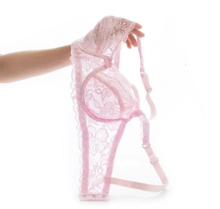 Picture of 1 peace export quality ac net bra - Multicolor