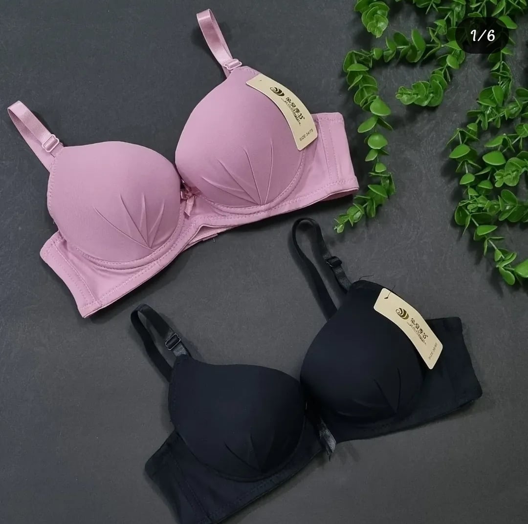 Picture of 4 Cotton Foam Bra | Wireless Bra For Women | multicolor Solid Color - Multicolor