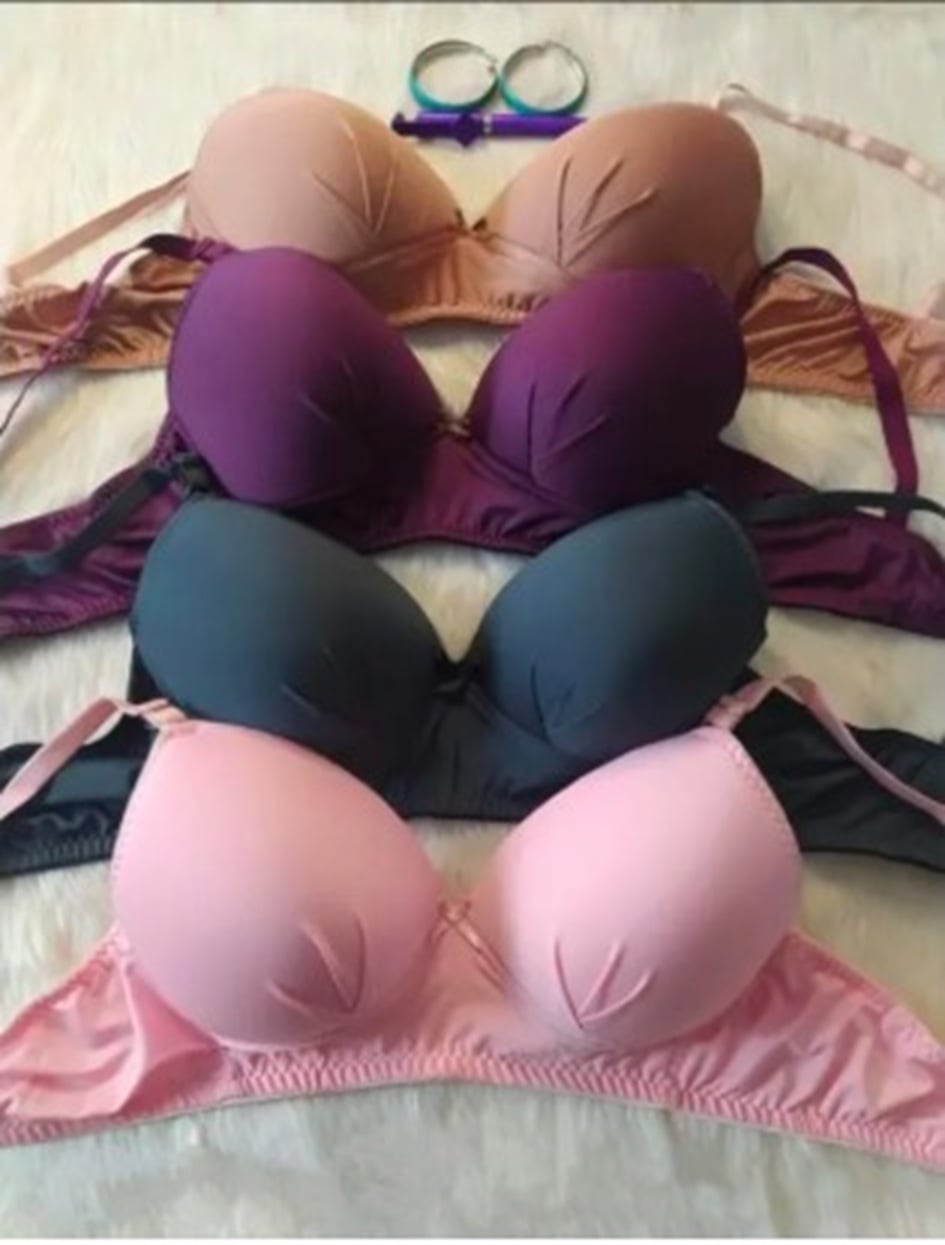 Picture of 4 peace Elegant Women's Comfort-Fit Padded Bras 4-Pack in Assorted Colors - Multicolor