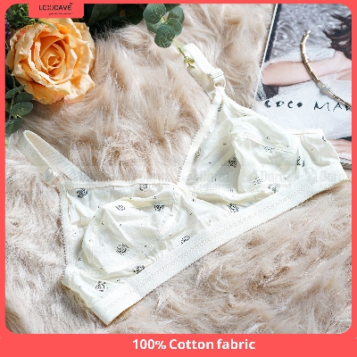 Picture of "100% Cotton Comfortable Non-Padded LIKE ME PRINT  Bra for Women – Soft Everyday Wear | Daraz Best Price"