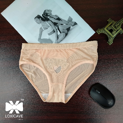 Picture of 2 Pieces 2 Color China Imported Premium Love Panty Stylish panty cotton panty comfortable panty flower print panty - Multicolor