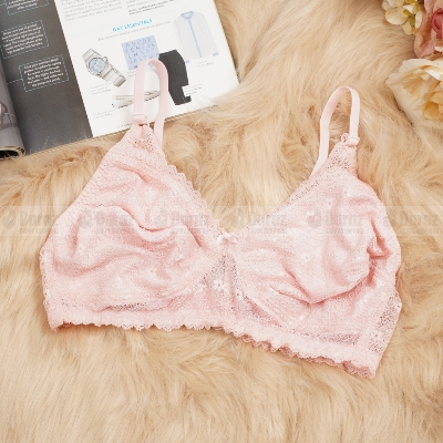 Picture of 2 pieces 2 Color Full Net Bra for girls bra for girls china bracelet for women - Multicolor
