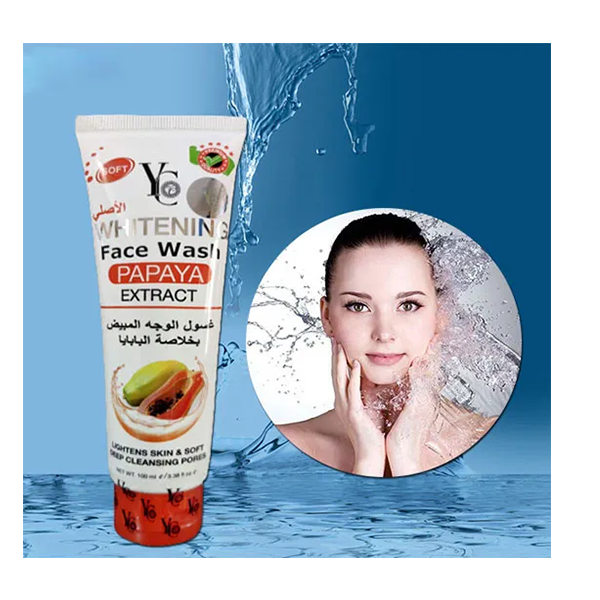 Picture of YC Papaya Extract Whitening Face Wash 100 Ml - Not Specified