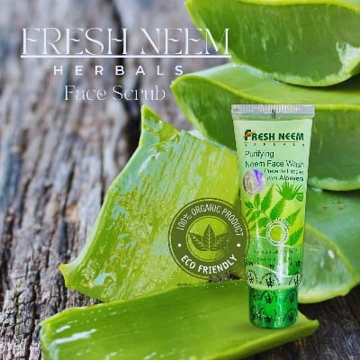 Picture of Halal Neem Face Wash | Natural Purity for Healthy, Radiant & Beautiful Skin - Green