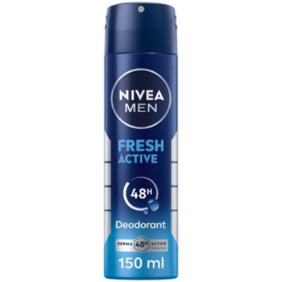 Picture of Nivea Men Deodorant Spray, Fresh Active, 150Ml