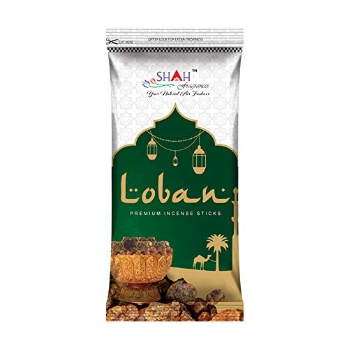 Picture of Shah fragrances Loban Zipper Incense Sticks