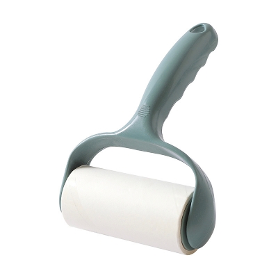 Picture of Tearable Hair Sticker Roller Felt Sticky Paper Pet Sticky Roller Household Clothes Hair Remover Roller Brush - Multicolor