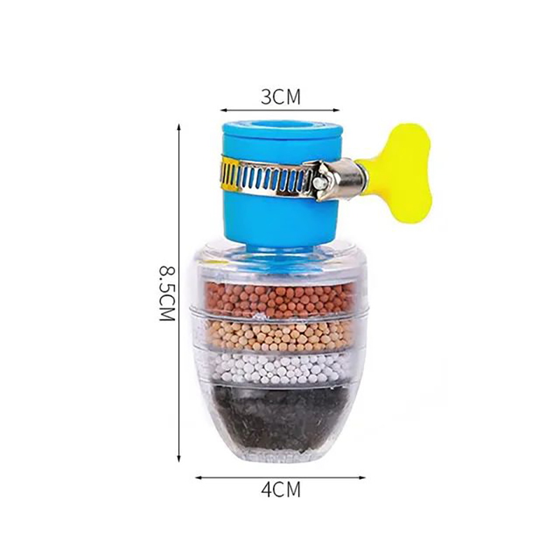Picture of Kitchen Tap Water Purifier Home Activated Carbon Multilayer Water Filter - Multicolor