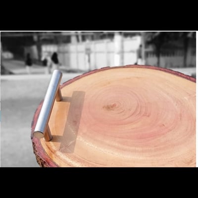 Picture of wooden  Colorful Flower Vase For hotel office and home decoration ( 22 inch )