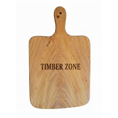 Picture of ( 10 inch * 17 inch ) mahogany wooden chopping board , wooden cutting board - Multicolor