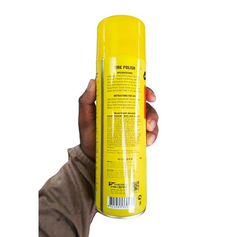 Picture of KANGAROO 550ML Tire Protectant Gel Tire Shine Tire Dressing Car Enhanced Oilbase Tire Glaze High Gloss Finish Shine ( TIRES BACK TO THE ORIGINAL DEEPER WET LOOK GLOSS)