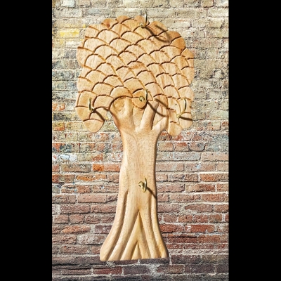 Picture of Wooden Key Holder For Restaurant  Office Home multi uses
