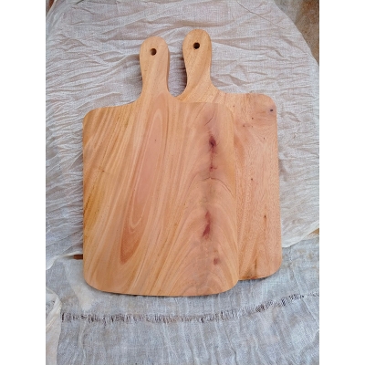Picture of Vietnam style wooden chopping board ( 17 INCH by 10 inch) - Multicolor