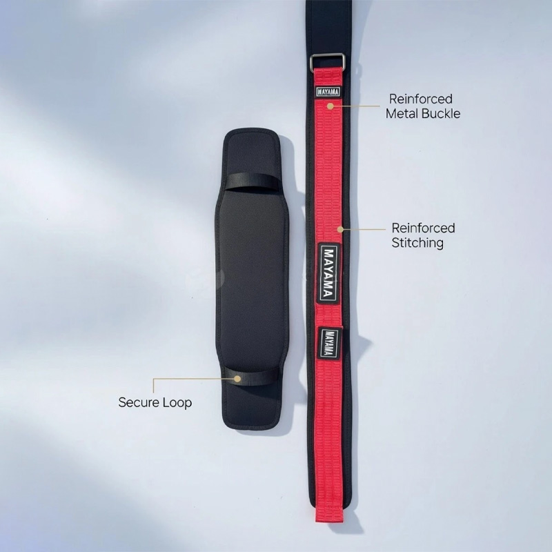 Picture of Double Support Gym Belt for Heavy Lifting – Mayama.com.bd