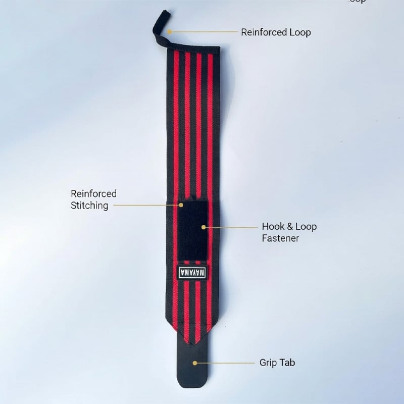 Picture of Adjustable Weight Lifting Wrist Wraps – Mayama