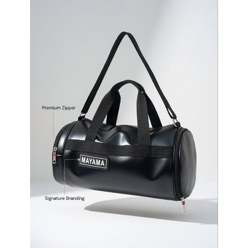 Picture of Premium Black Gym Travel Duffle Bag – Mayama