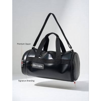 Picture of Premium Black Gym Travel Duffle Bag – Mayama