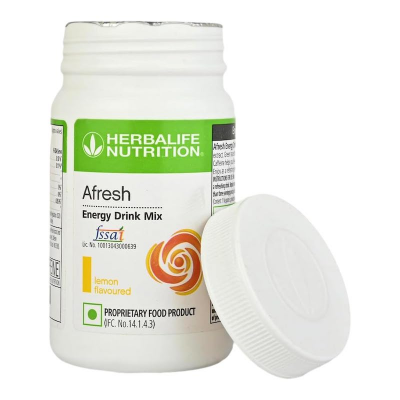 Picture of Herbalife afresh energy drink mix lemon flavour - 50gm