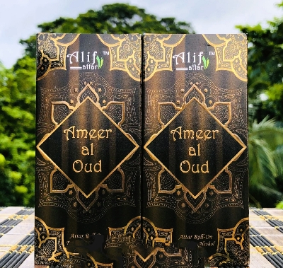 Picture of Alif Ameer al Oud 8ML Roll On Attar by Alif Attar. Ameer al Oud - 8 ml