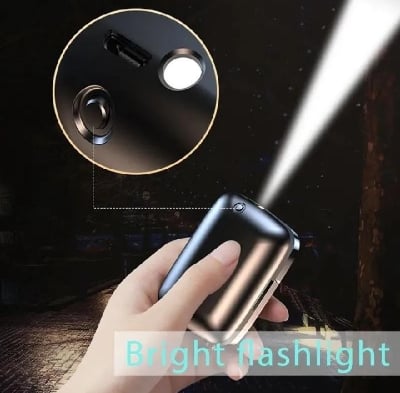 Picture of M19 Earbuds TWS Earphone Intelligente Touch Control Wireless Bluetooth 5.1 Headphones Waterproof LED Display With Microphone. - Black