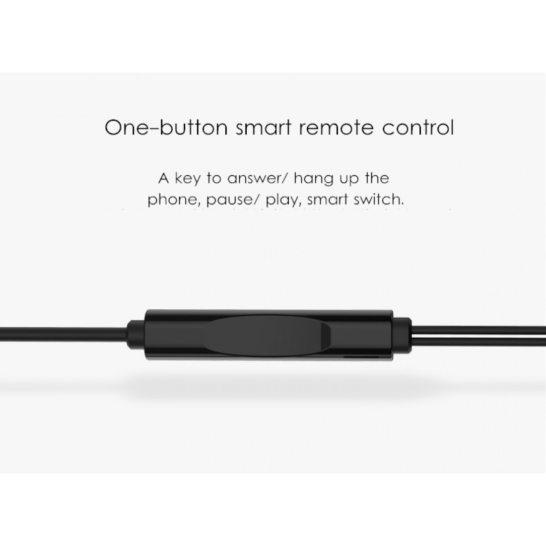 Picture of Remax RM-512 3.5mm Wired Music Earphone Heavy Bass - Black