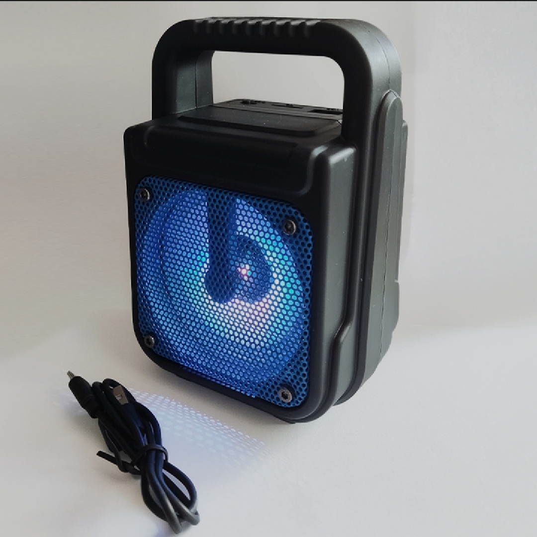 Picture of GTS 1363 Wireless Bluetooth Rechargeable Speaker EXTRA BASS Bluetooth speaker Portable Speaker smart speaker - Black