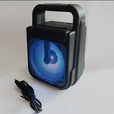 Picture of GTS 1363 Wireless Bluetooth Rechargeable Speaker EXTRA BASS Bluetooth speaker Portable Speaker smart speaker - Black