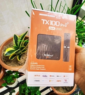 Picture of TX1000 Pro 5G Android TV Box with Voice Control Remote - Black