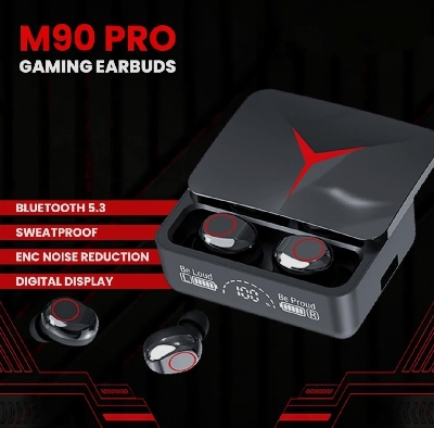 Picture of M90 PRO TWS wireless Bluetooth Original Premium quality Earbuds - Black