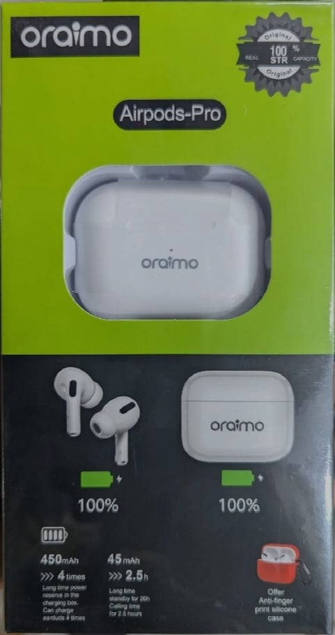 Picture of Airpods Pro Wireless Headphone With Clear Sound Premium Quality - White