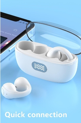 Picture of RECRSI RE-S960 Wireless headset Digital Display - Multicolor - White