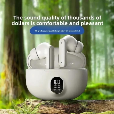 Picture of RECRSI RE-S960 Wireless headset Digital Display - Multicolor - White