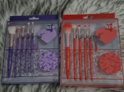 Picture of Multiple Colour FAFULAMEI makeup 8 pc brush set - Multicolor