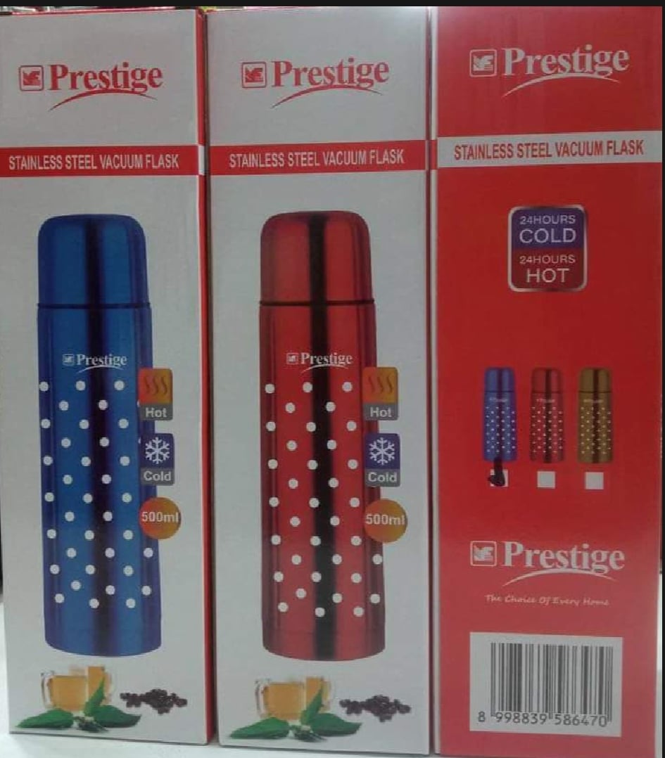 Picture of 1000ML/1 LITRE ALL STEEL HOT/COLD WATER FLASK/TEA FLASKS/VACUUM BOTTLE