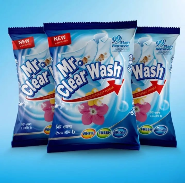Picture of Mr. Clear Wash Detergent Powder

500 GM - Blue