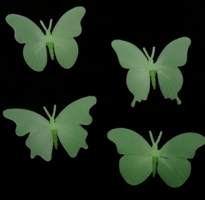 Picture of Wall Butterfly Sticker Radium - Green
