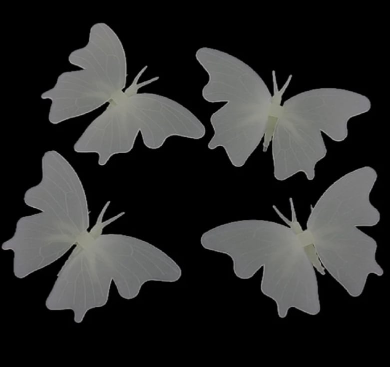 Picture of Wall Butterfly Sticker Radium - Green